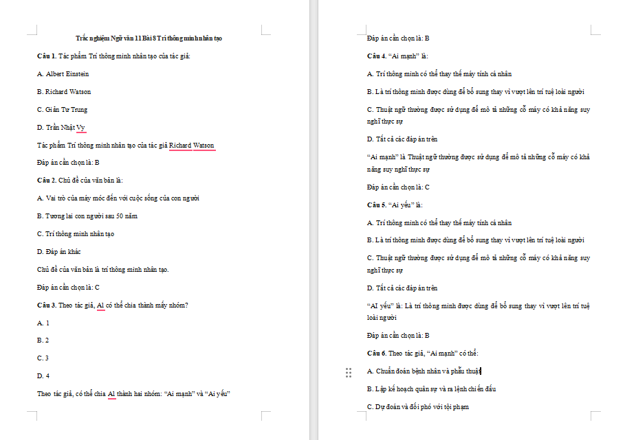 Trí thông minh nhân tạo