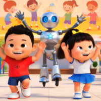 Video mở đầu Mĩ thuật 5 Chủ đề 4: Những hoạt động yêu thích ở trường em (AI)