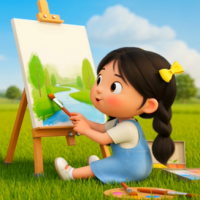 Video mở đầu Mĩ thuật 5 Chủ đề 6: Cảnh sắc quê hương (AI)