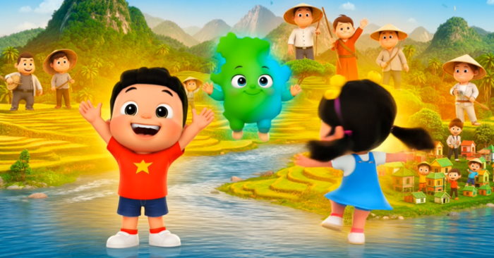 Video mở đầu Mĩ thuật 5 Chủ đề 7: Việt Nam đất nước, con người (AI)