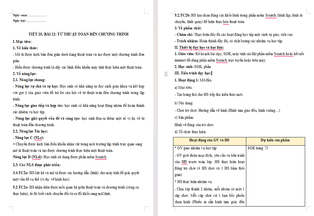 Từ thuật toán đến chương trình