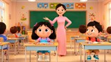 Video mở đầu Mĩ thuật 1 Chủ đề 9: Em là học sinh lớp 1 (AI)