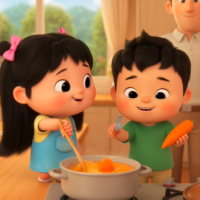 Video mở đầu Mĩ thuật 1 Chủ đề 8: Người thân của em (AI)