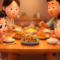 Video mở đầu Mĩ thuật 2 Chủ đề 8: Bữa cơm gia đình (AI)