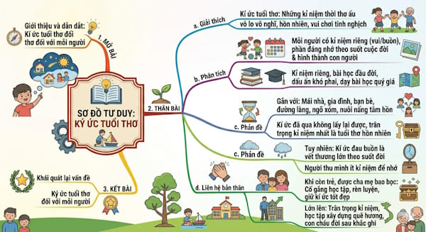 Nghị luận xã hội về ký ức tuổi thơ đối với mỗi người