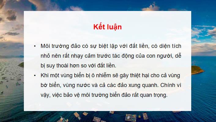  Môi trường và tài nguyên thiên nhiên biển đảo Việt Nam