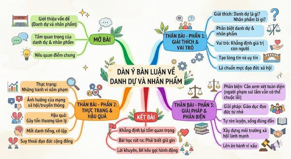 Bàn luận danh dự và nhân phẩm
