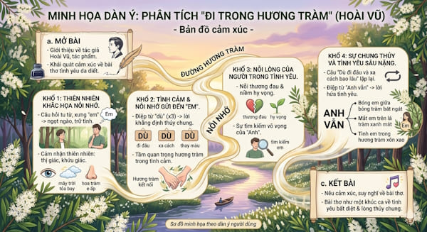 Phân tích Đi trong hương tràm
