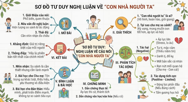 Suy nghĩ về câu nói: Con nhà người ta