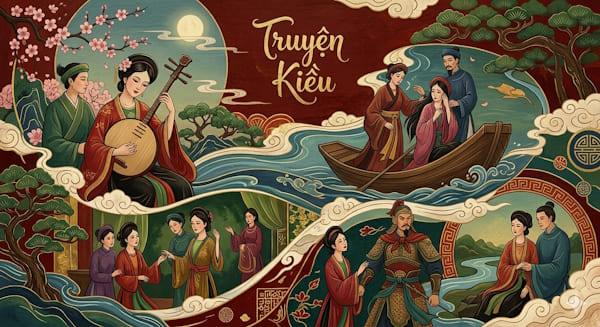 Tóm tắt Truyện Kiều