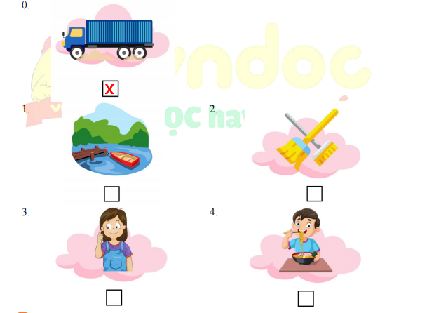 Đề thi Tiếng Anh lớp 1 học kì 2 sách Global Success minh họa 2