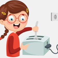 Game khởi động Công nghệ 3 Bài 6: An toàn với môi trường công nghệ trong gia đình