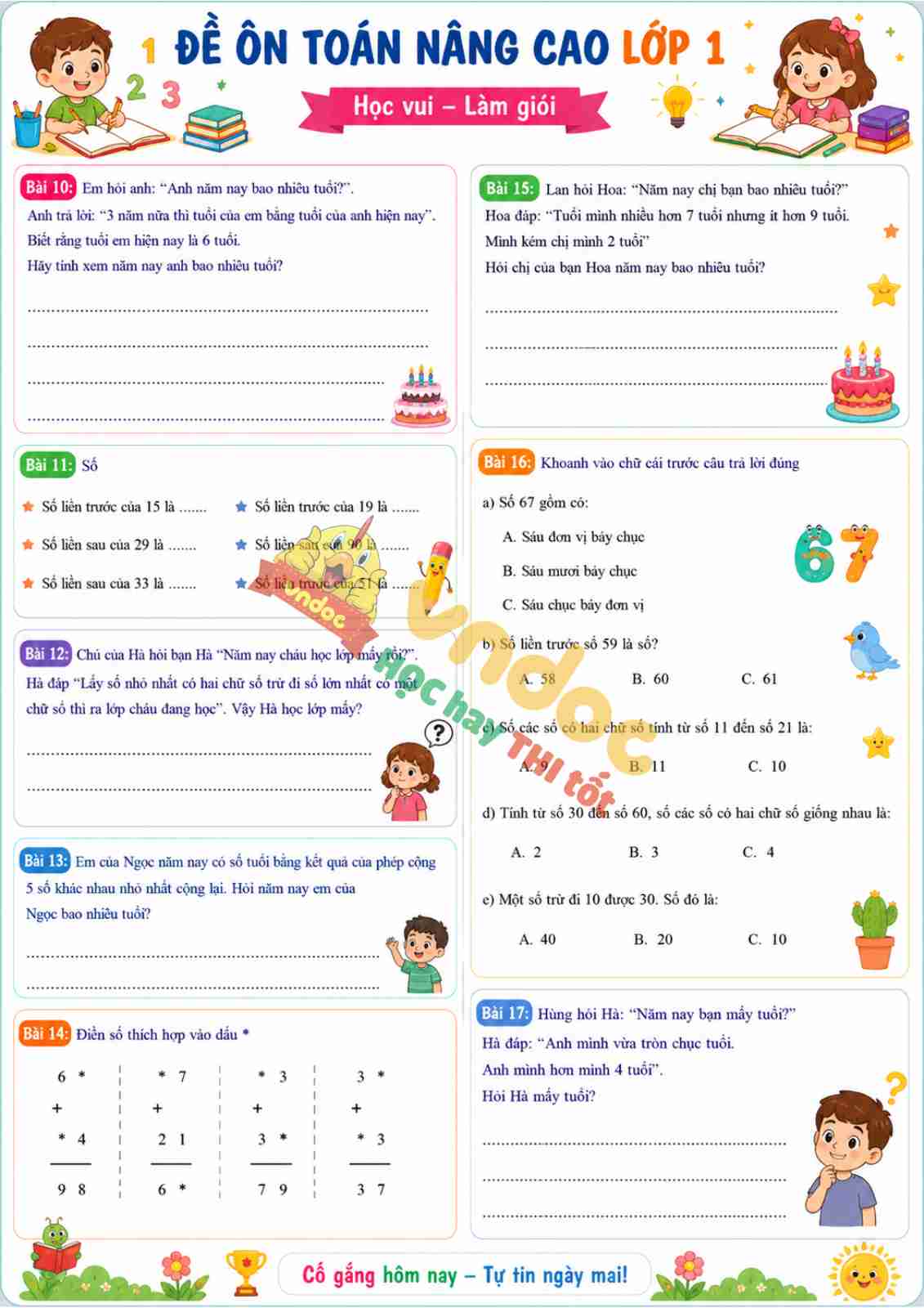 de on tap mon toan nang cao lop 1 mh2*936841