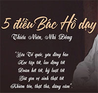 Video mở đầu Hoạt động trải nghiệm 1 Bài 6: Thực hiện năm điều Bác Hồ dạy (AI)