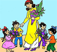 Video mở đầu Hoạt động trải nghiệm 1 Bài 7: Kính yêu thầy cô (AI)