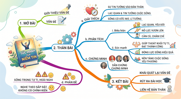 Viết đoạn văn về sức mạnh niềm tin