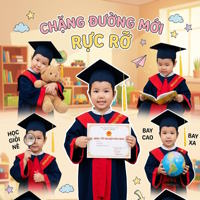 Tạo ảnh cử nhân siêu ‘Cute’ cho các bé trên Gemini