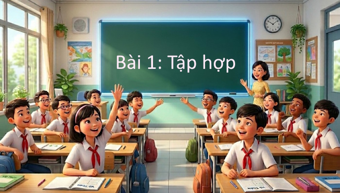 Video mở đầu Toán 6 Bài 1: Tập hợp (AI)