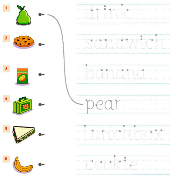 SBT Tiếng Anh 1 Family and Friends Unit 6 Lesson 1 minh họa 1
