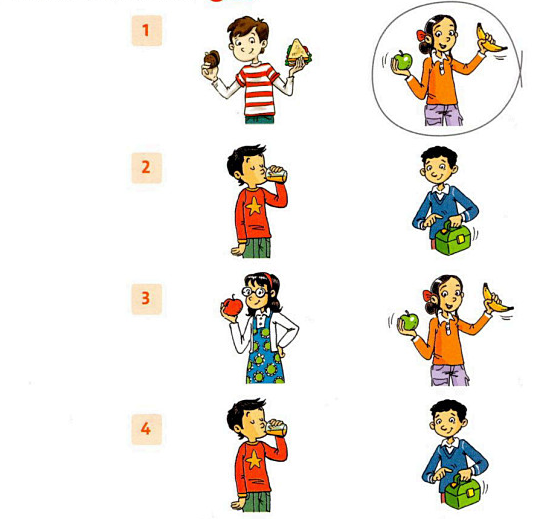 SBT Tiếng Anh 1 Family and Friends Unit 6 Lesson 2 minh họa 1