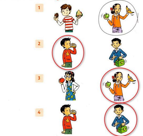SBT Tiếng Anh 1 Family and Friends Unit 6 Lesson 2 minh họa 2