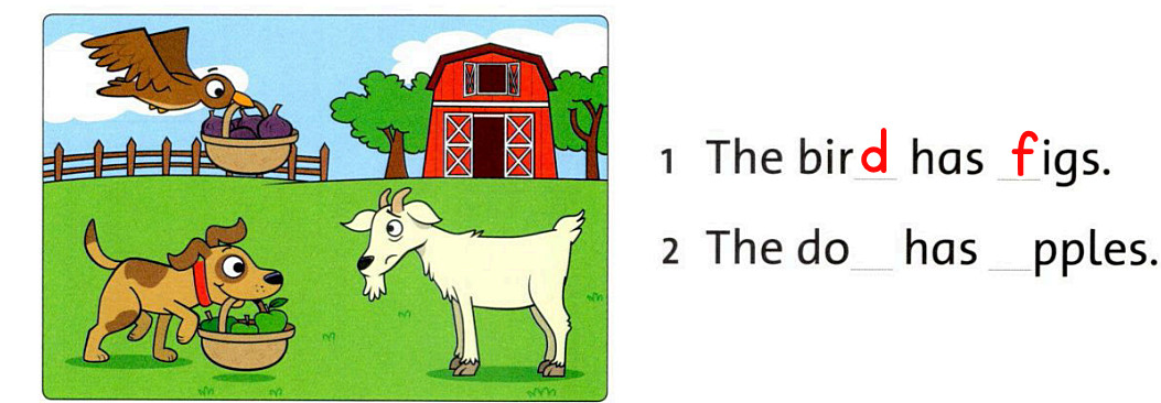 SBT Tiếng Anh 1 Family and Friends Unit 6 Lesson 5 minh họa 4