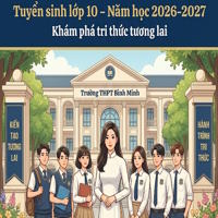 Prompt mẫu tạo poster tuyển sinh khối THCS, THPT đẹp 