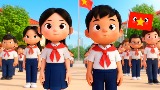 Video mở đầu Đạo đức 3 Bài 1: Chào cờ và hát quốc ca (AI)