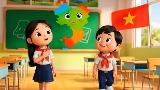 Video mở đầu Đạo đức 3 Bài 2: Tự hào Tổ quốc Việt Nam (AI)