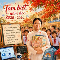 Câu lệnh tạo ảnh tạm biệt năm học trên ChatGPT
