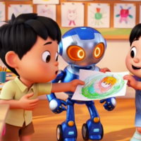 Video mở đầu Tin học 5 Bài 5: Bản quyền nội dung thông tin (AI)