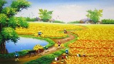 Game khởi động Tiếng Việt 2 Bài 30: Cánh đồng quê em