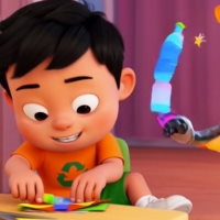 Video mở đầu Tin học 5 Bài 9B: Thực hành tạo đồ dùng gia đình theo video hướng dẫn (AI)