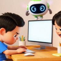Video mở đầu Tin học 4 Bài 4: Tìm kiếm và trao đổi thông tin (AI)
