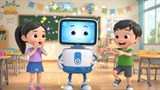Video mở đầu Tin học 3 Bài 3: Máy tính và em (AI)