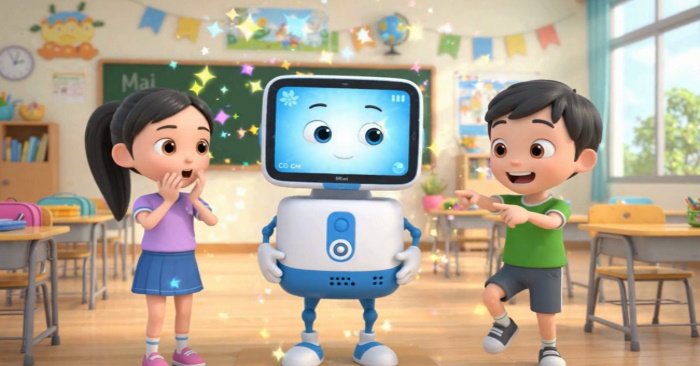 Video mở đầu Tin học 3 Bài 3: Máy tính và em (AI)