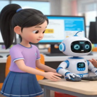 Video mở đầu Tin học 3 Bài 4: Làm việc với máy tính (AI)