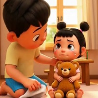 Video mở đầu Đạo đức 1 Bài 9: Chăm sóc, giúp đỡ em nhỏ (AI)
