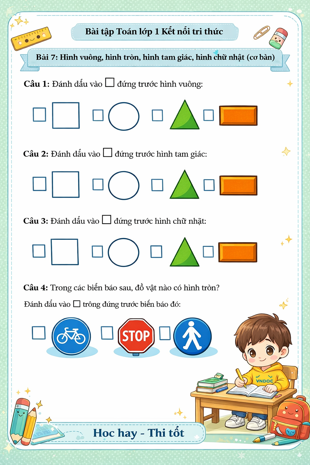 Bai 7 hinh vuong hinh tron hinh tam giac hinh chu nhat bt co ban h1*953158