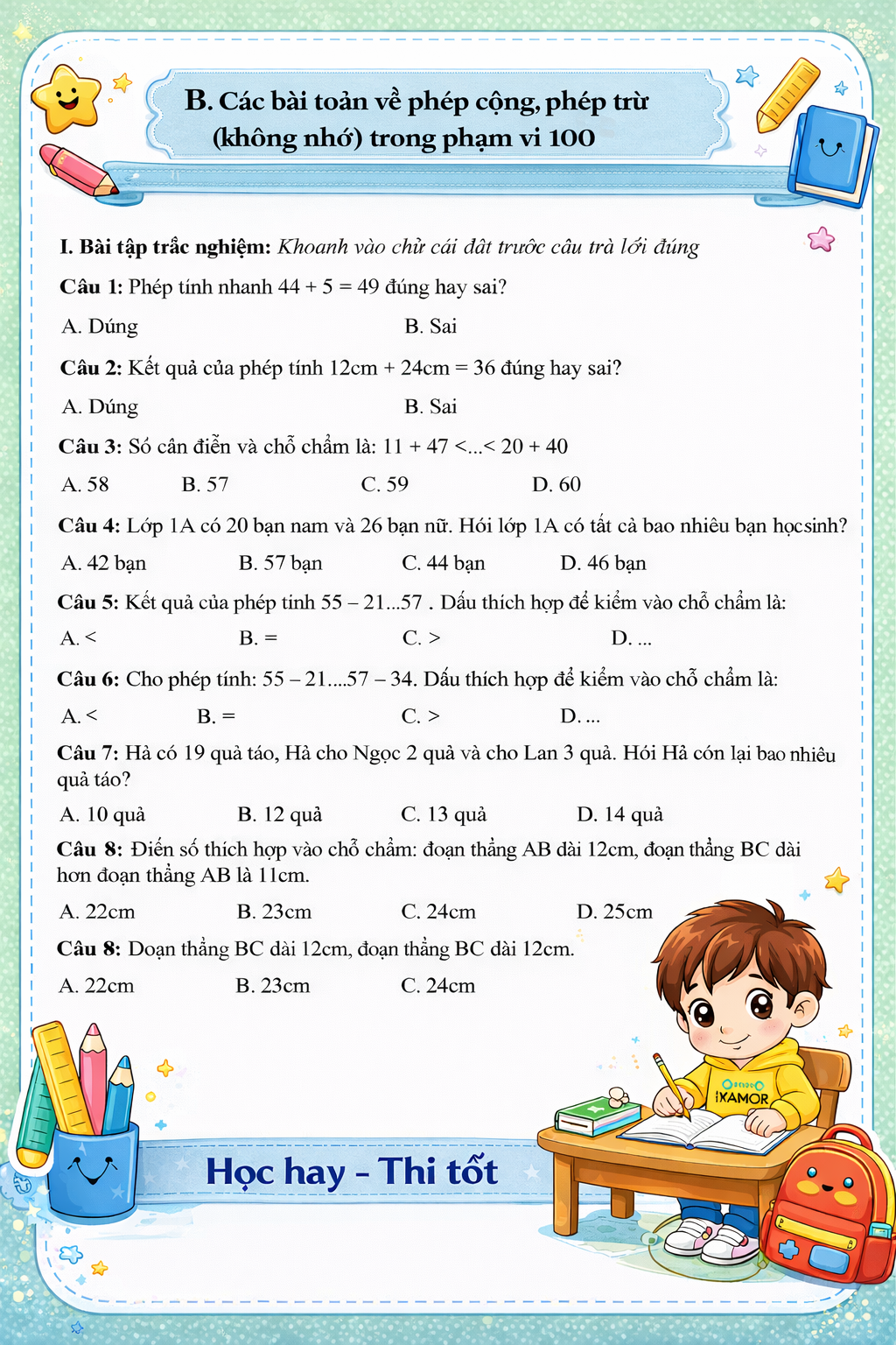 bai tap nang cao cong tru khong nho trong pham vi 100 toan lop 1 h1*953504