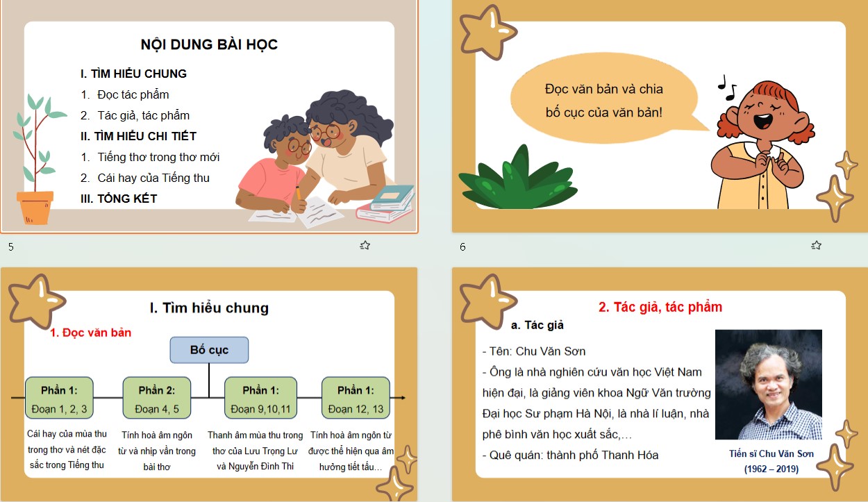 Giáo án PPT Văn 10 Kết nối tri thức Bài Bản hoà âm ngôn từ trong Tiếng thu của Lưu Trọng Lư