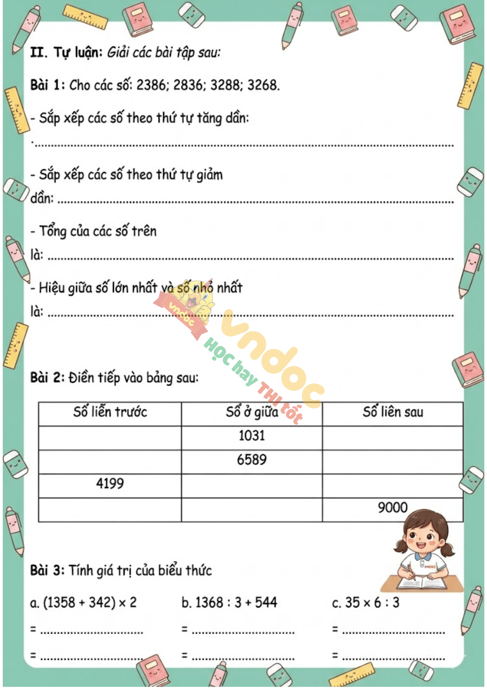 phieu bai tap toan lop 4 tuan 1 co ban kntt mh2*955757