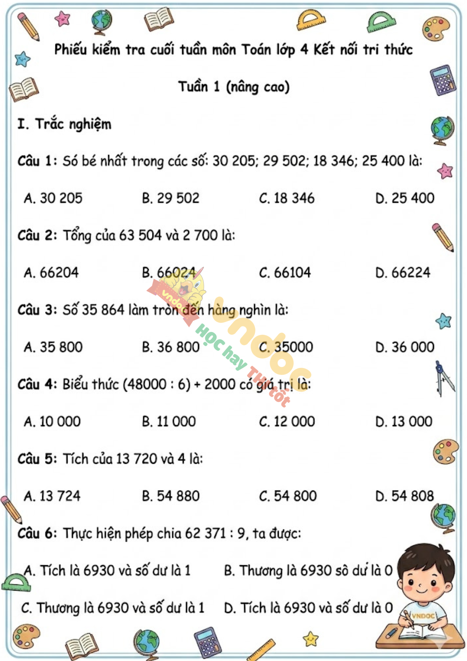 phieu bai tap toan lop 4 tuan 1 nang cao kntt mh1*956031