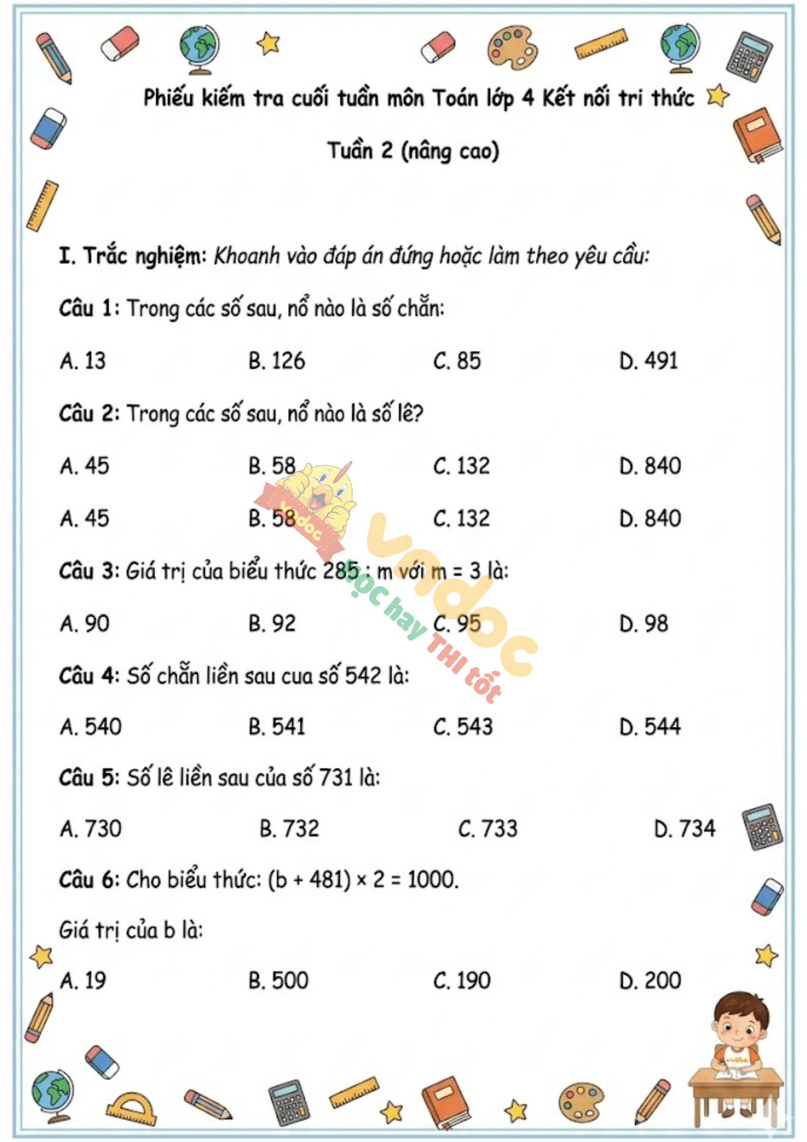 phieu bai tap toan lop 4 tuan 2 nang cao kntt mh1*956080