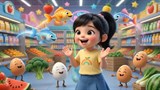 Video mở đầu Công nghệ 6 Bài 4: Thực phẩm và dinh dưỡng (AI)