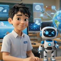 Video mở đầu Tin học 6 Bài 5: Internet (AI)