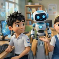 Video mở đầu Tin học 6 Bài 7: Tìm kiếm thông tin trên Internet (AI)