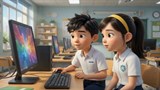 Video mở đầu Tin học 6 Bài 3: Thông tin trong máy tính (AI)