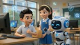Video mở đầu Tin học 6 Bài 9: An toàn thông tin trên Internet (AI)