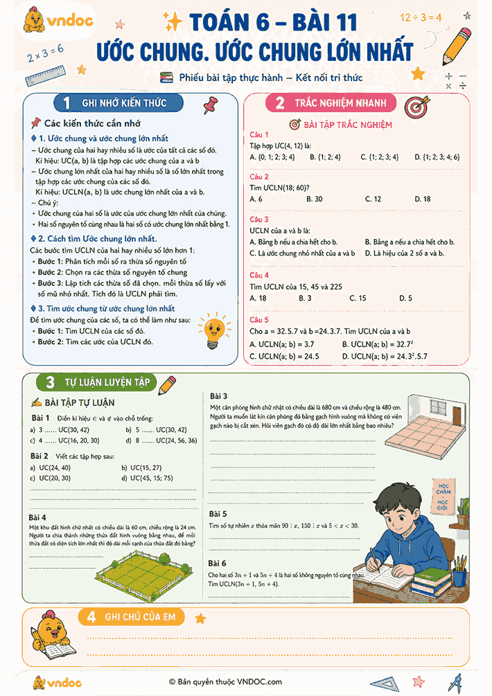 BT toan 6 uoc chung uoc chung lon nhat 11zon*957793